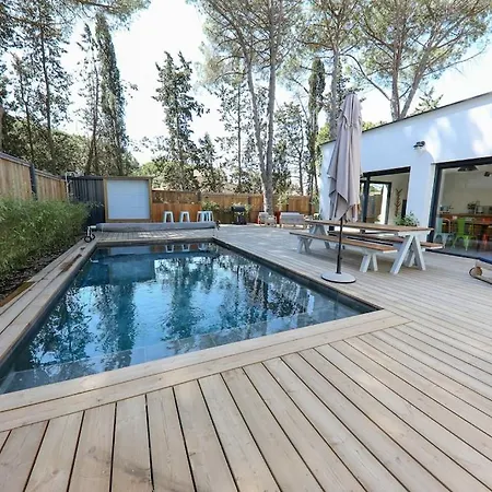 Contemporary House With Heated Pool In A Magnificent Pine Forest Villa