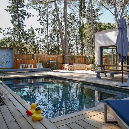 Contemporary House With Heated Pool In A Magnificent Pine Forest * Aigues-Mortes