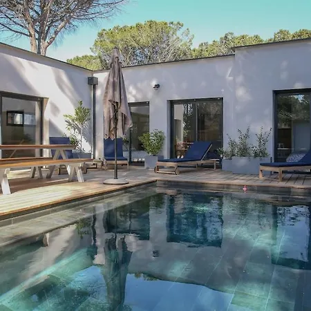 Contemporary House With Heated Pool In A Magnificent Pine Forest Villa